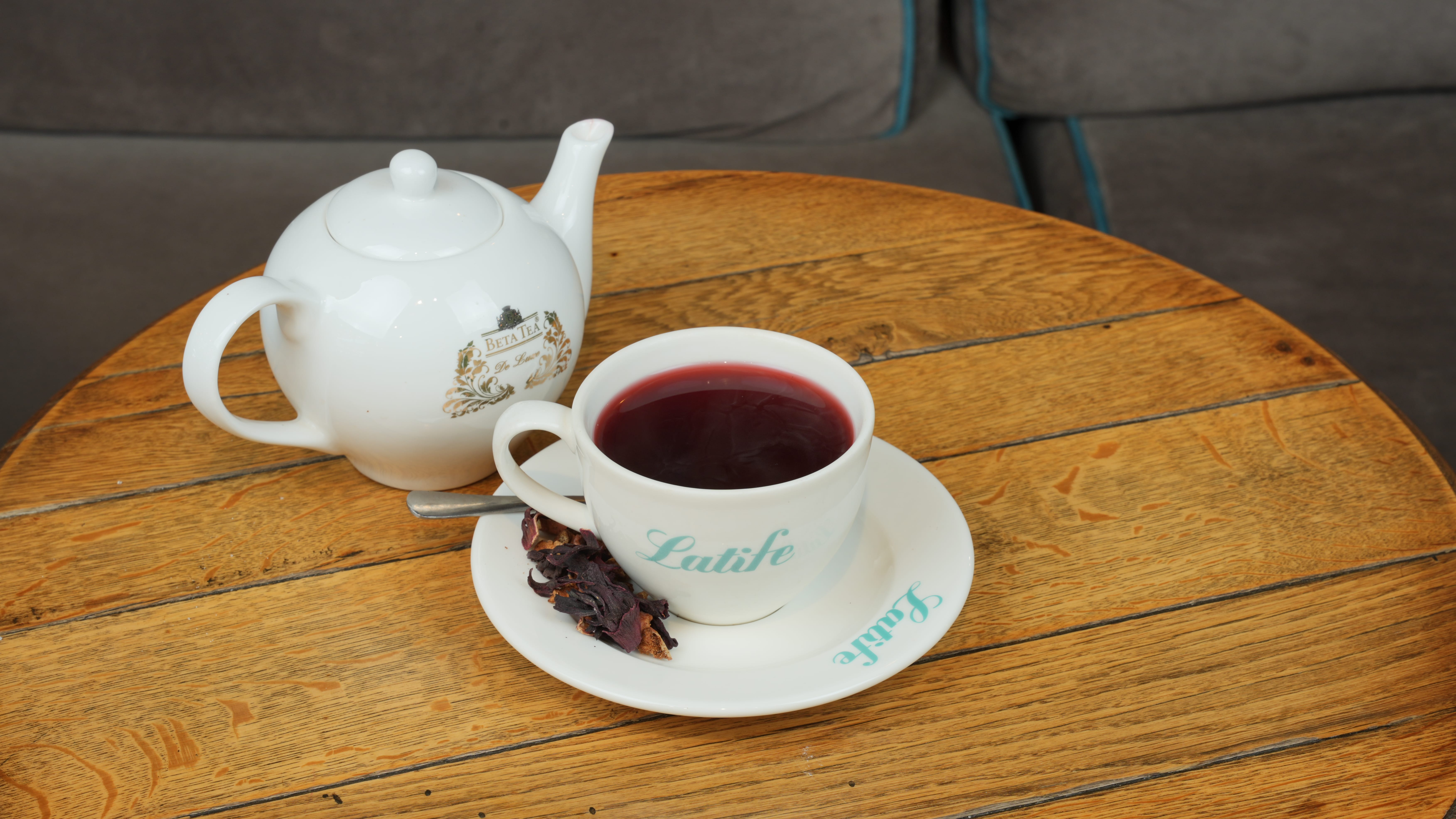 Elma Hibiscus Çayı