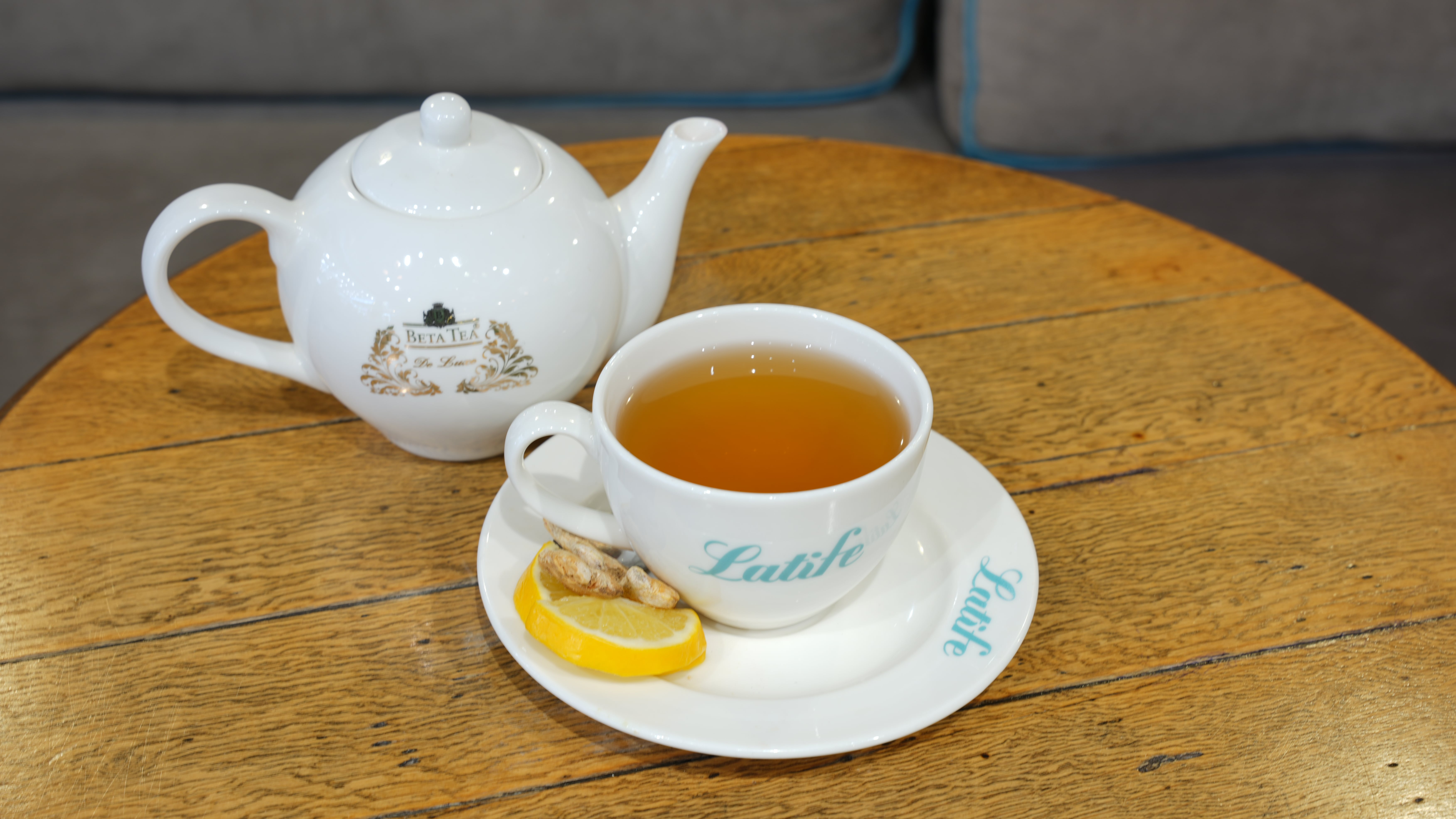 Limon Zencefil Çayı